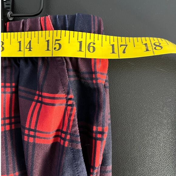 MoFiz Red and Black Buffalo Plaid Pajama Loungewear Pants Size L - Picture 6 of 8